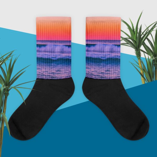 black foot sublimated socks flat 667b2e7ab18ae