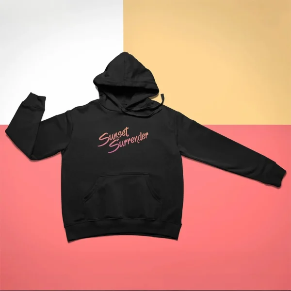 hoodie sunset surrender logo